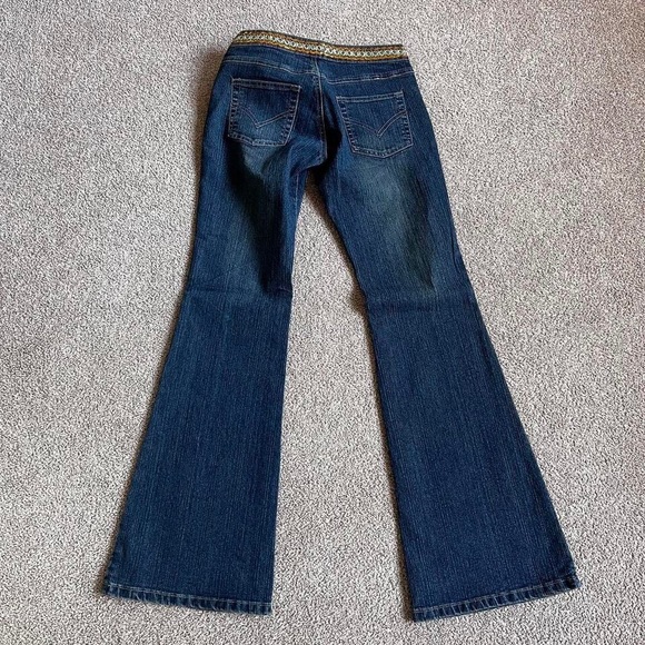 NWT Deadstock Vintage Y2K dfx Wide Leg Mid Rise - Picture 1 of 5